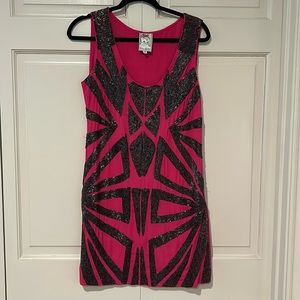 Amazing sequined party dress by Yoana Baraschi